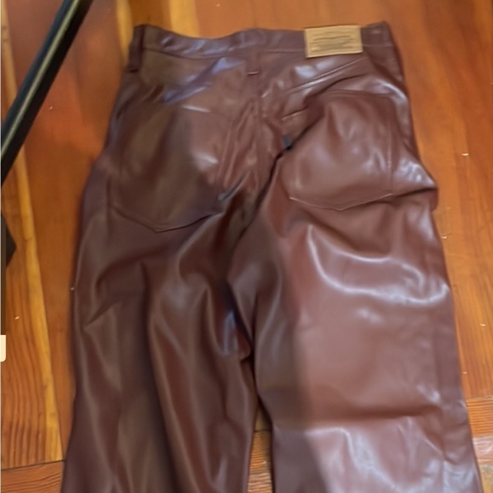 Levi leather pants